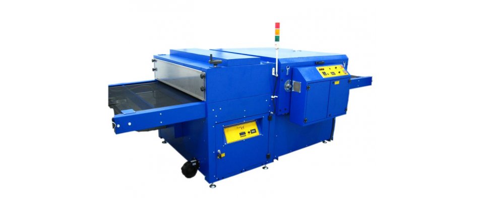 Hybrid screen printing conveyor dryer UVC COMBO