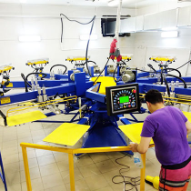INSTALLATION OF «PRINTEX» AUTOMATIC PRESS WORKMAN SL IN THE СOMPANY «AW-CRAFT», MOSCOW