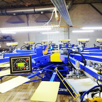 INSTALLATION OF «PRINTEX» AUTOMATIC PRESS HURRICANE SLE 12/14 IN MOSCOW