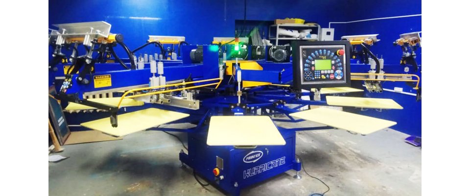 INSTALLATION OF SERVODRIVE AUTOMATIC PRESS PRINTEX HURRICANE SLE IN THE COMPANY «PRINTSTAR»