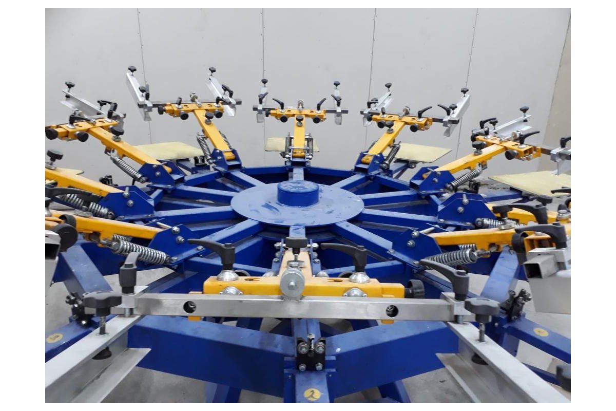 Б.у. Ручная трафаретная карусельная машина MAN 10/10 - 680 т.р.