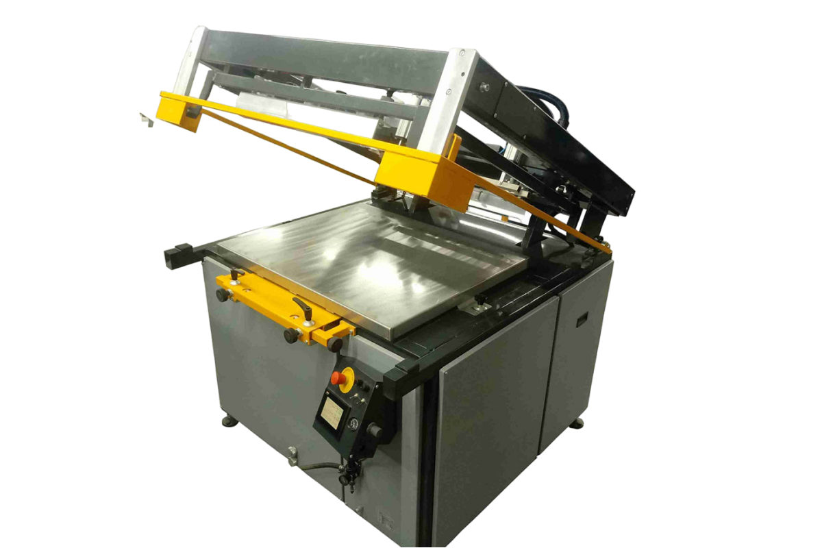 Semiautomatic fletbed printing press FARGO