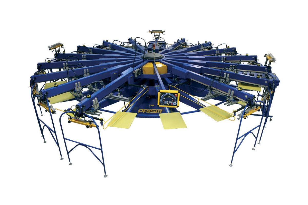 Automatic screenprinting presses PRISM II 