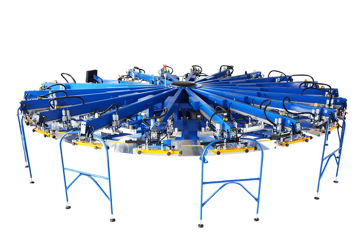 Автоматический трафаретный карусельный станок PRISM II OS