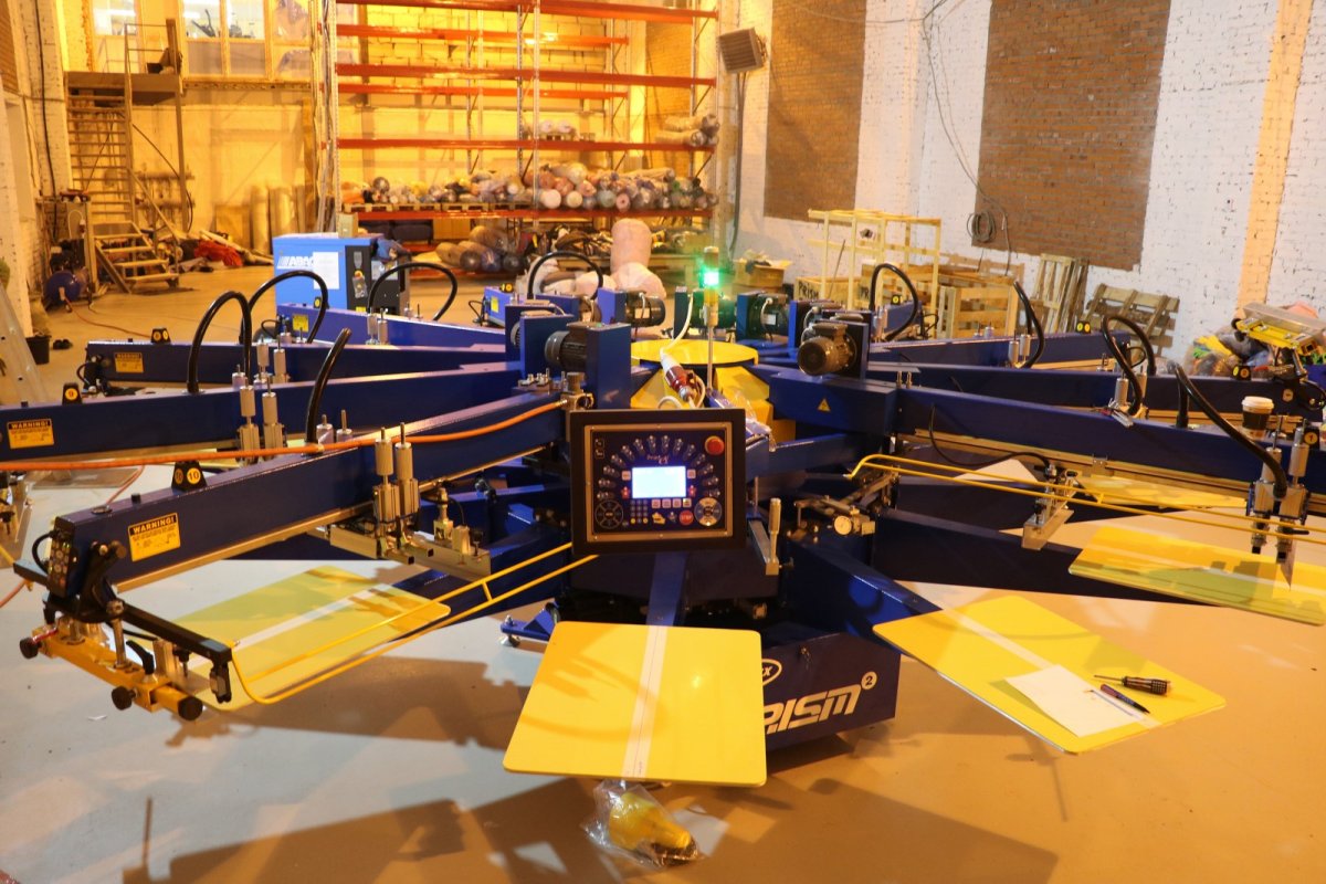 ПРОДАНО Б.у. Автоматический трафаретный станок PRISM II 10/12