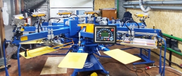 INSTALLATION OF «PRINTEX» AUTOMATIC PRINTING PRESS WORKMAN SL 8/10 IN KINESHMA (IVANOVO AREA)