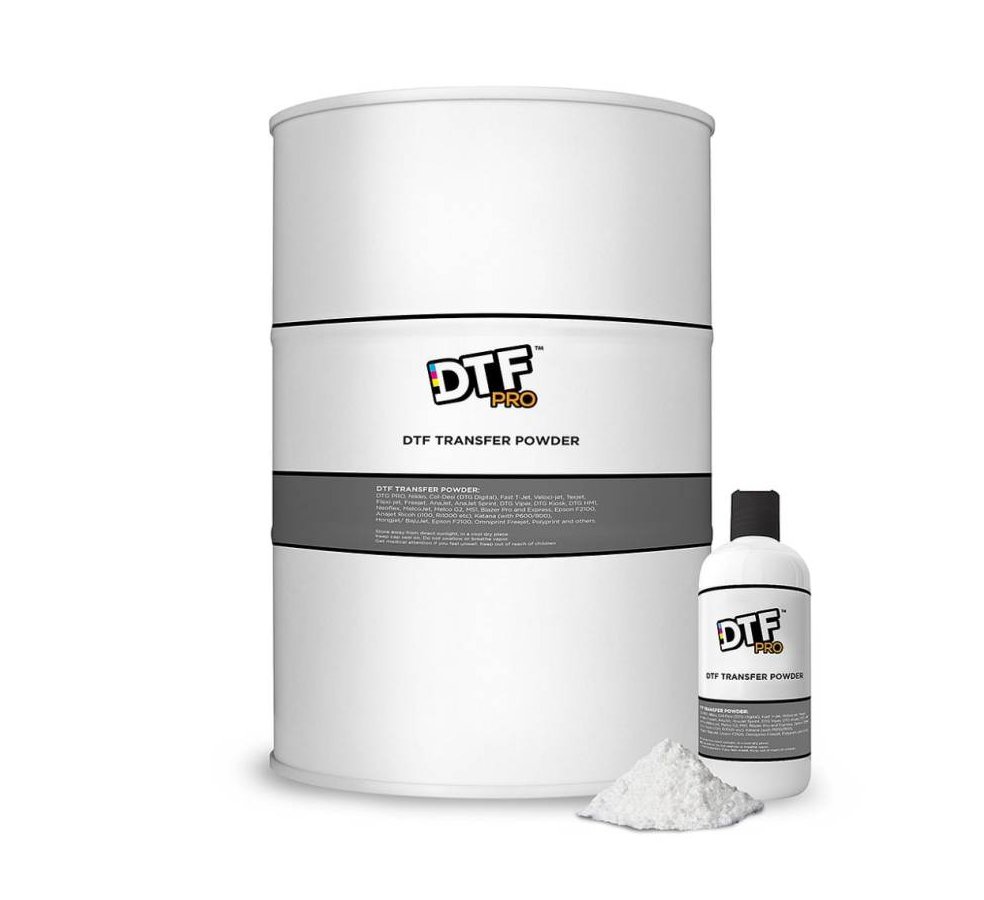 Порошковый клей для DTF печати. Top White